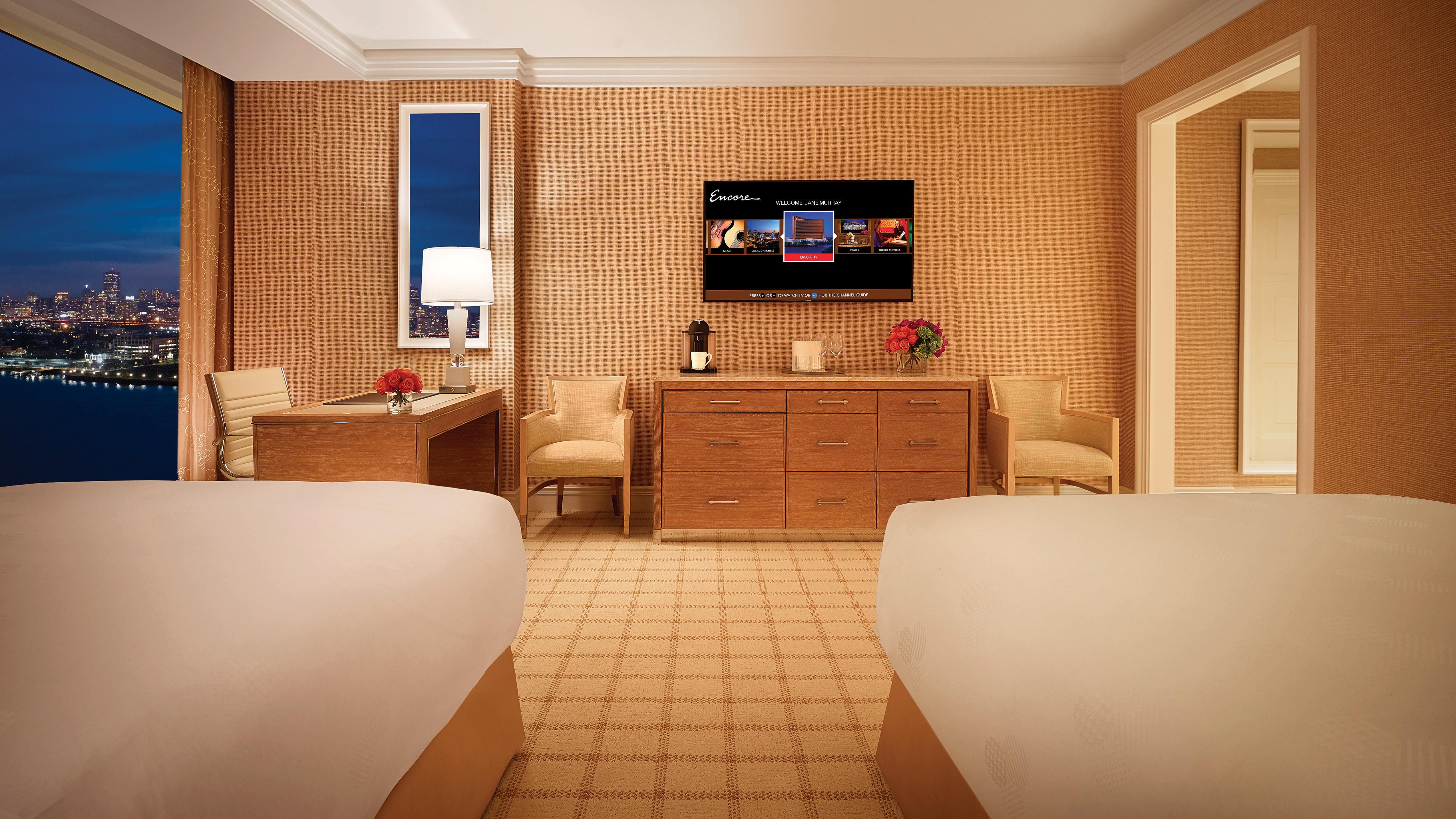Encore Boston Harbor Everett Eksteriør bilde A guest room at Encore