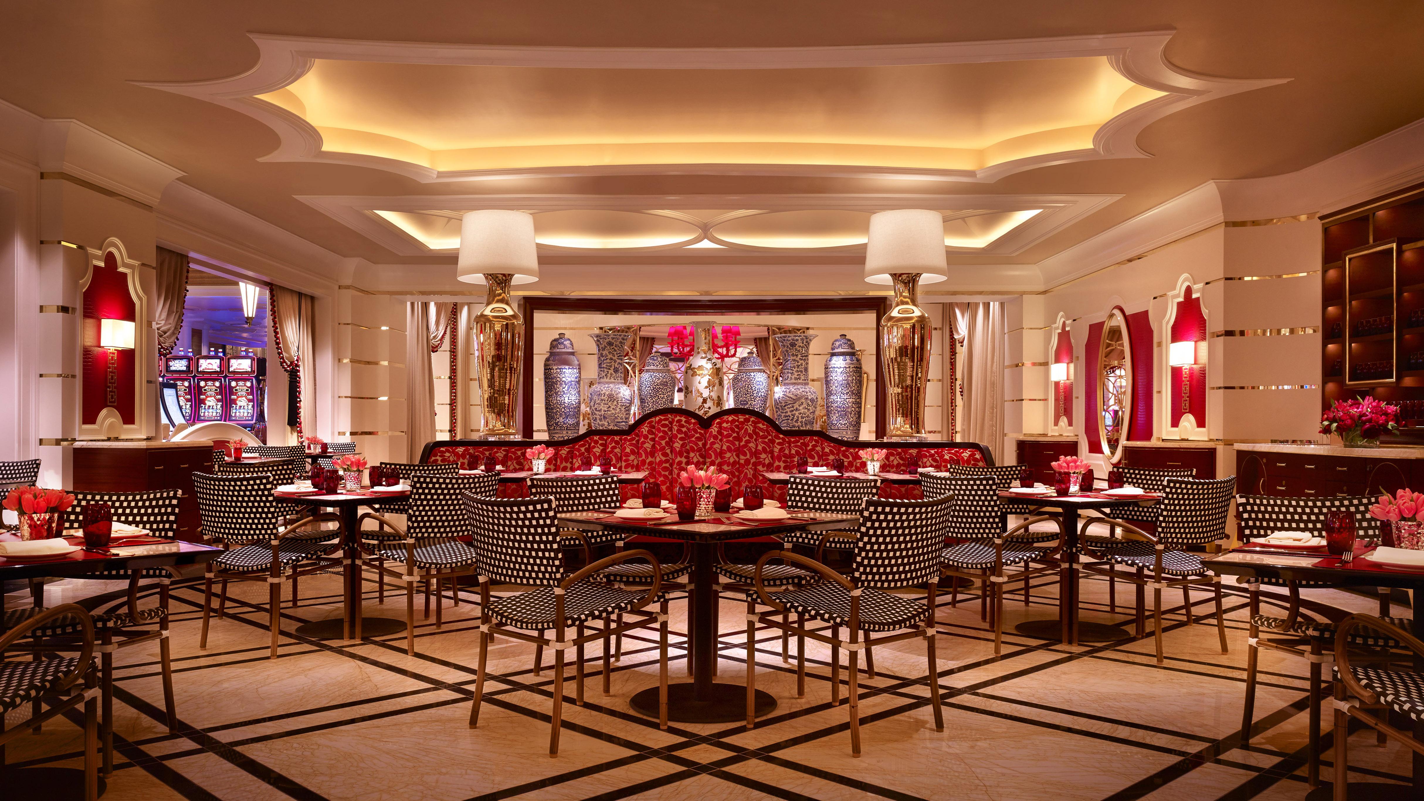 Encore Boston Harbor Everett Eksteriør bilde The interior of the restaurant